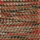 Herringbone, red mix 311, 376, 311, green mix 460, 465, 468, 487_1, 122 on the natural yarn